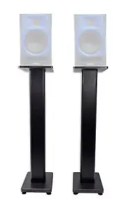 (2) Rockville 36” Studio Monitor Speaker Stands For Presonus R80 Monitors