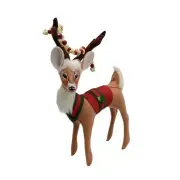 Annalee Whimsy Reindeer 2020 Popcorn 8 inch
