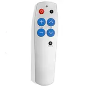 Extra Large Big Button Infrared TV Remote Visually Impaired Aid Universal Fit Seniors Elderly Use for TV, Streaming Box, Soundbar Audio Recevier, DVD, VCR