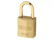 ABUS Mechanical 65MB/30mm Solid Brass Padlock 70mm Long Shackle Carded ABU65MB3