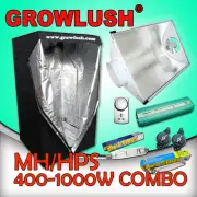 Digital Ballast Hydroponics Grow Kit 400/600/1000w HPS MH Grow Tent