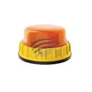 Hella 9-33V K-LED Mining Series Amber LED Rotating/Strobe Beacon 3 Bolt Mt.