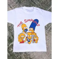 在飛比找ETMall東森購物網優惠-The Simpsons復古寬松短袖卡通
