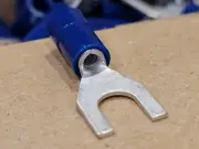 100 WURTH 1,5-2,5 mm Insulated Electrical Wire Connectors Spade Crimp Terminals