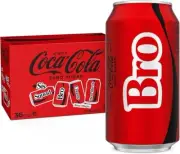 Coca-Cola Zero Sugar Soft Drink Multipack Cans 36 x 375mL