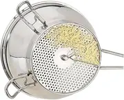 FUNOMOCYA Jam Making Supplies Fruit Blender Stainless Steel Juicer Mixer Grinder Easy to Use Comfortable Grip