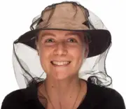 Mosquito Insect HEAD MESH NET Protector Bug Fly Hat Gardening Fishing Camping OZ