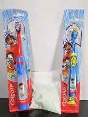 Colgate Ryan's World Toothbrush Set w/ Red Electric, Manual, & Gus the Gator Cap