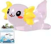 Axolotl Miniature - Cute Resin Axolotl Figure in The Dark - Small Home Decorations, Axolotl Figurines for Tank Decoration, Garden, Land Scape Generic