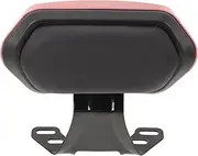 COMPUKAS Motorcycle Rear Passenger Backrest Cushion Vibrant Seat Pad for Easy Installation and Enhanced Comfort Compatible with Scooter Saddle Bags and Pedal Board Cables