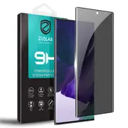 ZUSLAB Galaxy Note 20 Ultra Privacy Screen Protector, Tempered Glass Case Friendly 9H Hardness Anti Spy for Samsung