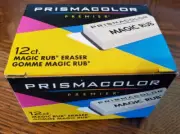 Two boxes - total of 24 Prismacolor MAGIC RUB Art Erasers, NEW