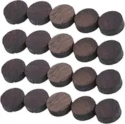 TOYANDONA Wooden Guitar Side Dots 20pcs Fretboard Position Markers Inlay Size Lightweight for Guitar Bass