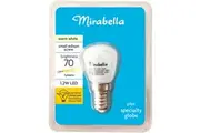 Mirabella Led Pilot t26 Edison Screw 1.2w 70lm Warm White Globe Each