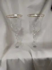 Rogaska Richmond Gold Stemware Wine * NEW* Auth. Dealer Inv.