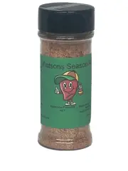 Watsons homemade pepper sauce and seasonings Habanero flavor