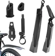 for Bike Mudguard | Bike Mudguard Adjustable - Quick Release Thicken Widen Flaps Full Cover for Front and Rear Wheels Mountain