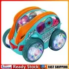 Dynamic Gear-Powered Car Four Wheel Vehicle Bump and Go Toy Car for Boys Girls
