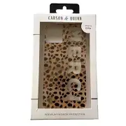 NEW IN Box Carson & Quinn Case for iPhone 11 / 11XR Merci Cheetah Print Graphic
