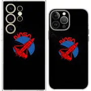 Space Explorers Mission Rocket Launch Case Cover Silicone / Shockproof / MagSafe