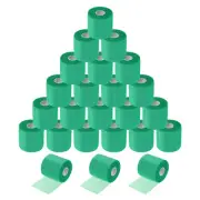 24 Rolls 30 Yards Foam Pre Wrap Athletic Tape Sports Prewrap, Dark Green
