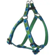 LupinePet Originals 1/2" Tail Feathers 12-18" Step In Harness for Small Dogs