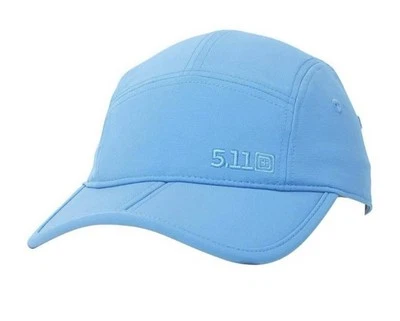 5.11 Tactical Men's Bill Fold Cap Adjustable New Foldable Brim Sapphire Blue Hat