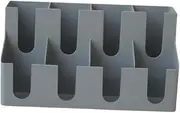 YWJLQH Multifunctional Bar Organizer Coffee Condiment Rack Portable Paper Cup Holder Cup Storage Box for Restaurant Bar Cafe Party