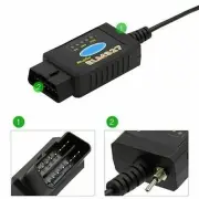 Forscan USB FTDI ELM327 Diagnostic Tool with Switch OBDII For Ford Mazda Scan TC