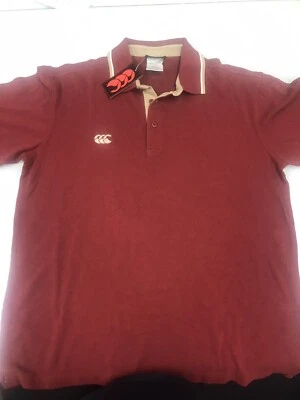 canterbury polo shirt For Man, size L, Chutney