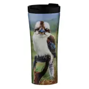Australia Kookaburra Bird Animal Travel Stainless Steel 500ml Drinking Mug Cup