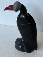 Zuni Vulture Fetish by Hiram Peynetsa, Zuni Gifts F4058