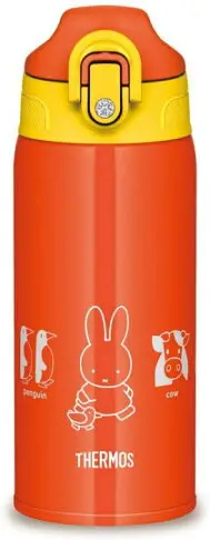 日本【THERMOS】2WAY水壺 保溫壺 保冷壺 兒童用 600ml 米菲 米飛兔