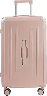 [KYUSAR] Carry On Luggages Suitcase Suitcsases with Cup Holder USB Spinner Wheels Hardside Luggage Carry On Luggage Luggage Suitcases(Pink,28inch)