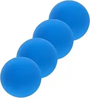 INOOMP 4pcs High Bounce Rubber Squash for Training Compact Reaction for Boy Girl Adults for Competition and Practice Lightweight Portable Design