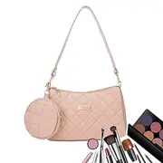 Armpit Bag - PU Leather Shoulder Bags Diagonal Pattern For Women - Underarm With Small Bag Shoulder Bag For Travel