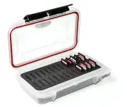 26 SD Memory Card Case Pouch with Custom Foam Waterproof Dust proof Clear case