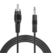 RCA to 3.5Mm Mono, 6Ft 3.5Mm 1/8 Inch Mono Male Plug to RCA Male Audio Cable Ada
