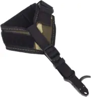 Elong Adjustable Archery Compound Bow Release Aid with Foldback Design- Black Wr