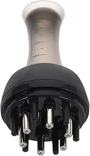 EXQUIMEUBLE Precision Scalp Oil Applicator with Needle Head for Hair Growth and Care Professional Essential Oil Roller Comb for Scalp Massage and Liquid Application Capacity