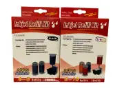 Combo Black & Tri-Color Ink Cartridge Refill Box Kit for Canon PG-245XL CL-246XL