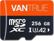 256GB Microsdxc UHS-I U3 4K UHD Video High Speed Transfer Monitoring SD Card Ada