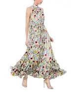 Alice and Olivia Jovie Mock Neck Tunic Dress
