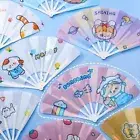 Cartoon Folding 7-fold Fan PP Cartoon Folding Fan Portable Hand Held Fan