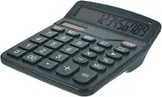 [BCOATH] Small Solar Powered Desktop Calculator with Big Buttons Lightweight Office Calculator for Students and Home Use Stylish Design No Batteries Required