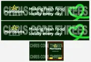 Code 3 Adhesive Vinyl Trailer Decal - Morrison’s Pride livery - 1/50 1/76 1/148