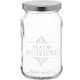 《HomeMade》旋蓋玻璃密封罐454ml(LOVE) | 保鮮罐 咖啡罐 收納罐 零食罐 儲物罐