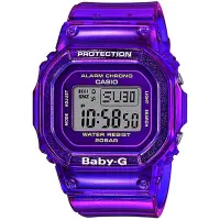 在飛比找Yahoo奇摩購物中心優惠-CASIO 卡西歐 BABY-G 半透明休閒電子錶 送禮首選