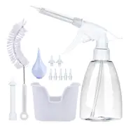 Ear Irrigation Cleaning Kit Ear Wax Removal Kit With Ear Washing Syringe Squeeze Bulb Earwax Remover for Adults Kids Ear Care