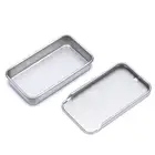 Iron Box Slide Cover Storage Box Jewelry Pill Cases Coin Candy Box+ LT _mo